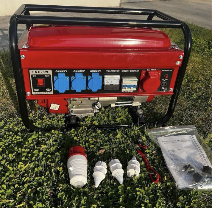 Четиритактов, монофазен генератор 3,8 KW