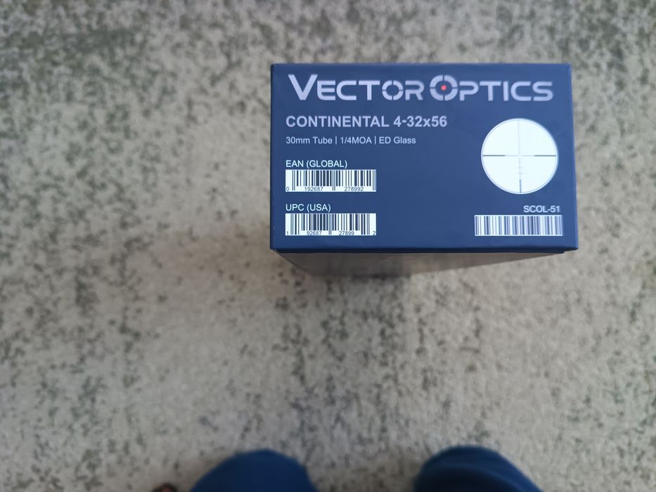 Luneta Vector Optics Continental 4-32x56 FFP