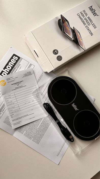 Безжично двойно зарядно Ново!