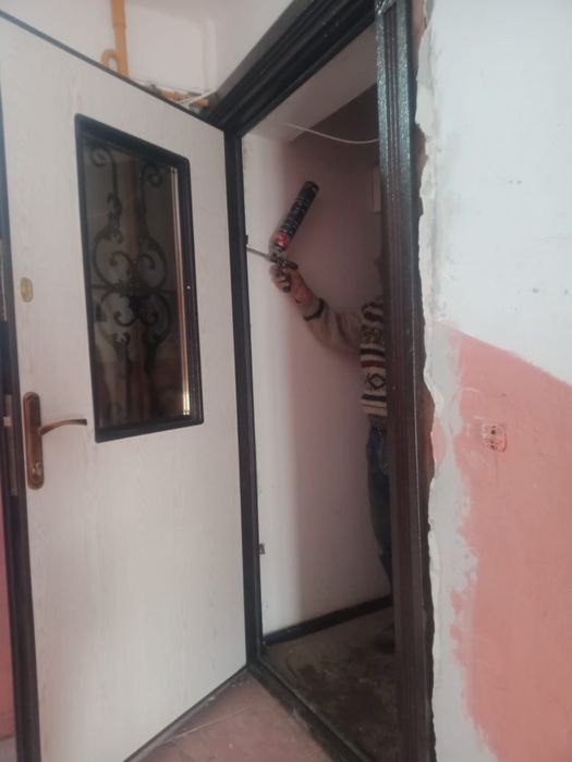 Установка Железных дверей