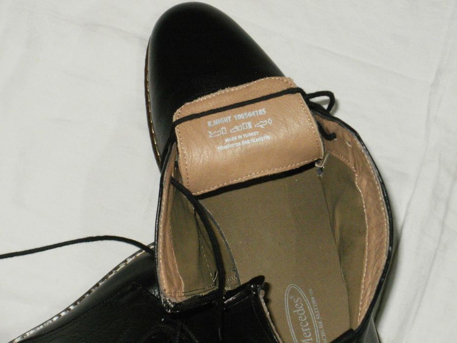 MERCEDES нови мъжки боти естествена кожа 42