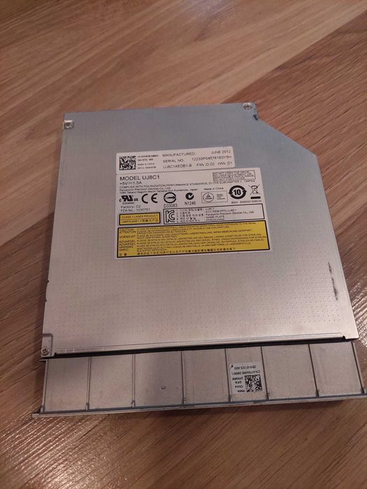 Laptop internal DVD+-RW SATA Optical Drive Panasonic UJ8C1