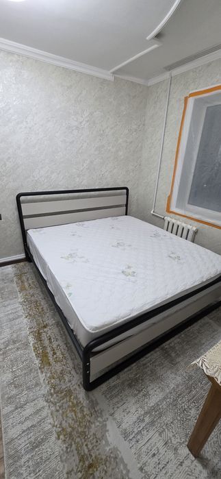 Металлическая современный кровать. Zamonaviy evro stil kravat.