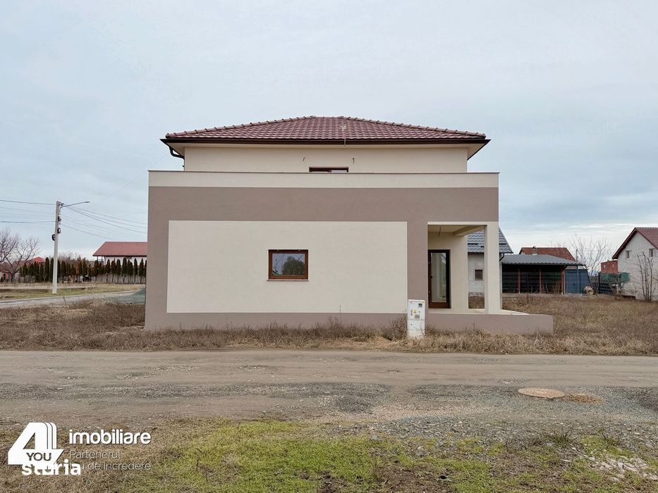 Casă nouă din 2025 semifinisată,  Curtici cartier nou, teren 500 mp