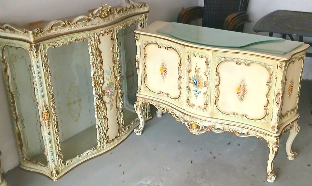 4 венециански барокови витрини