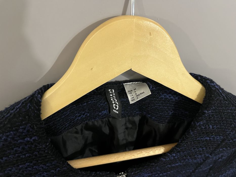 Sacou tip blazer cu fermoar