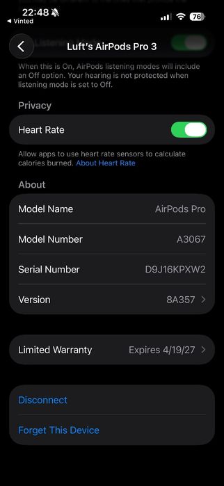 Airpods Pro 3 | Impecabil!