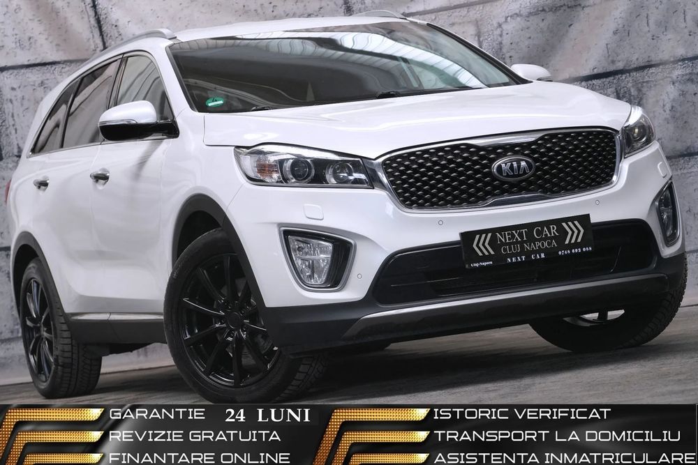 Kia Sorento GARANTIE 24 LUNI*RATE*4x4*200Cp*Automata*Piele*Ventilatie*Navi*Led*