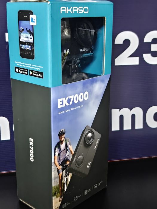 Camera de actiune AKASO EK7000 PRO 4K, 20MP, WiFi, rezistenta la apa