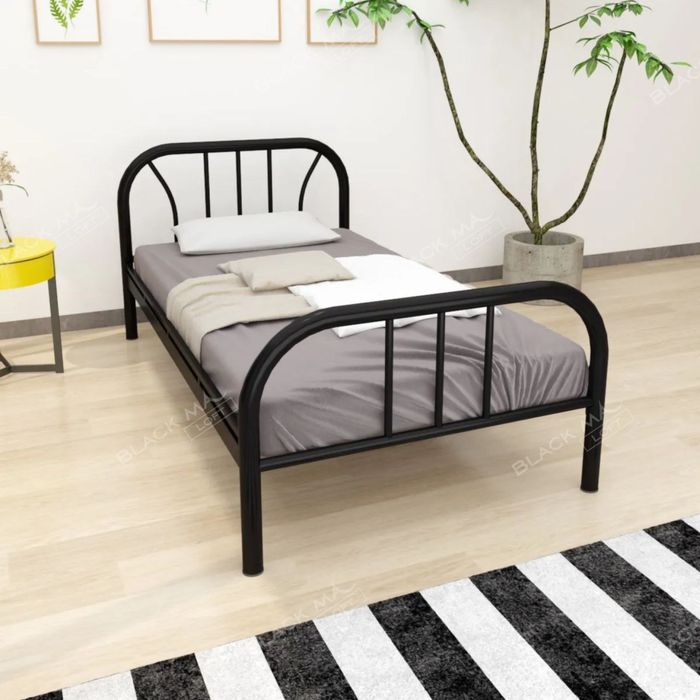 Металлическая кровать SUNNY | Односпальная Лофт кравать, Temir kalavat