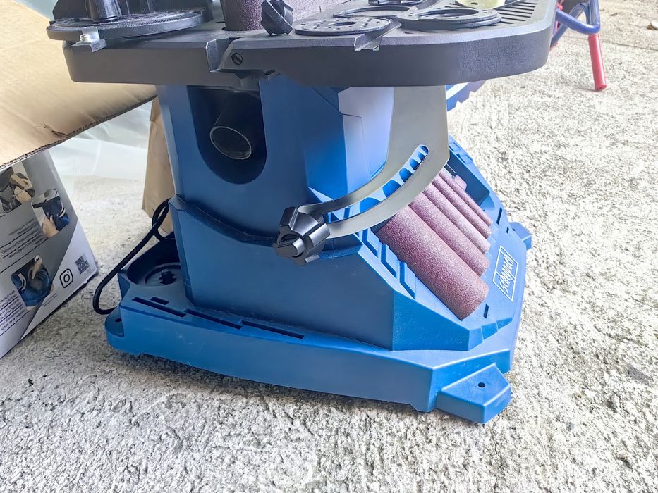 Лентов и Барабанен шлайф OSM600 / Scheppach / 450 W