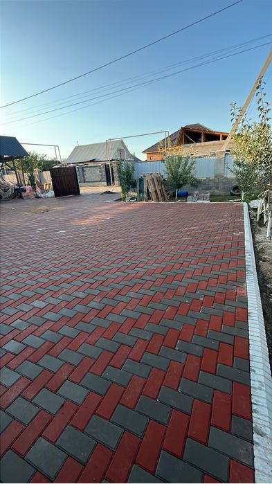 Укладка брусчатки,плитка