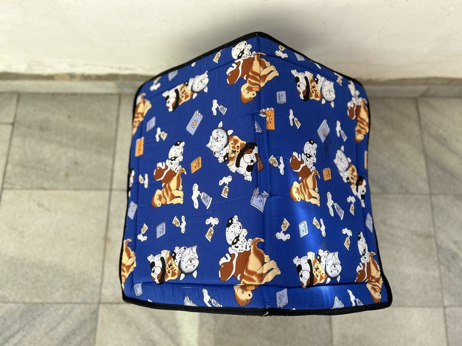 Къщичка за куче от плат