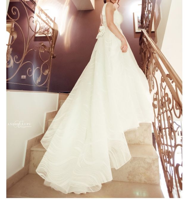 Rochie mireasa, model deosebit, Timisoara