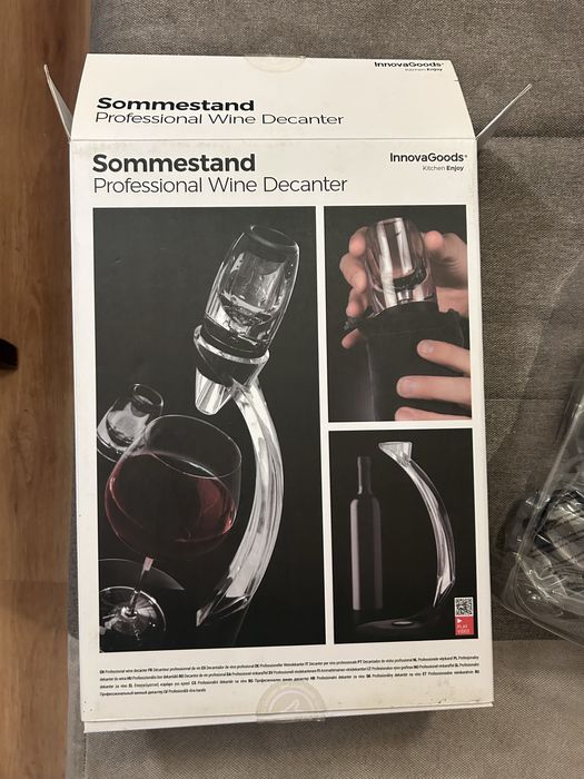 Чисто нов професионален аератор за вино (decanter)