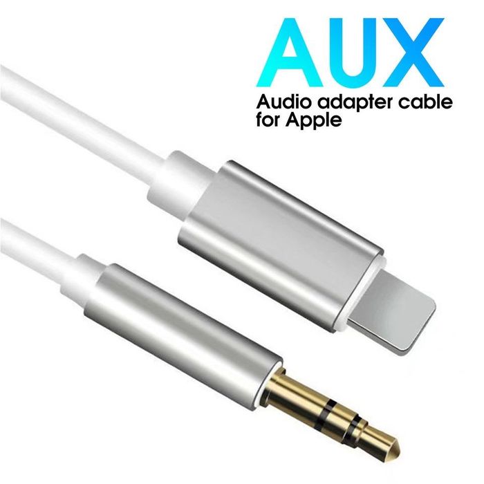 Кабель Lightning на AUX для iPhone. Алматы