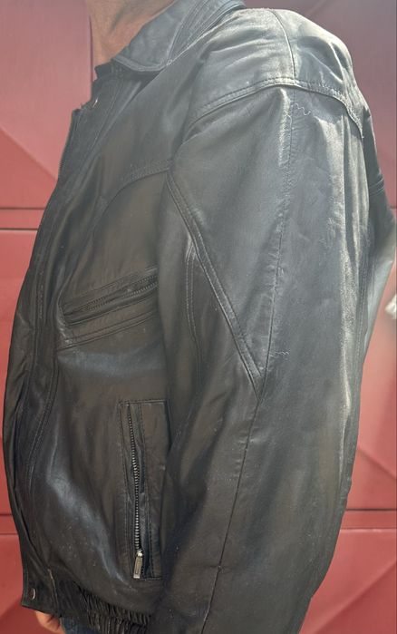 Geaca de piele marimea L