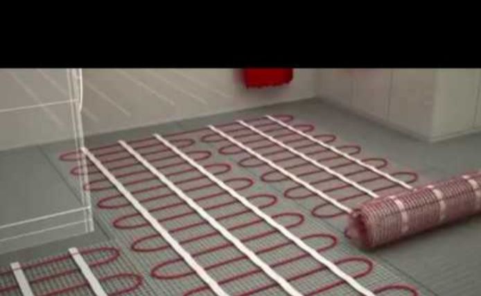 Электрический тёплий пол (проводной)