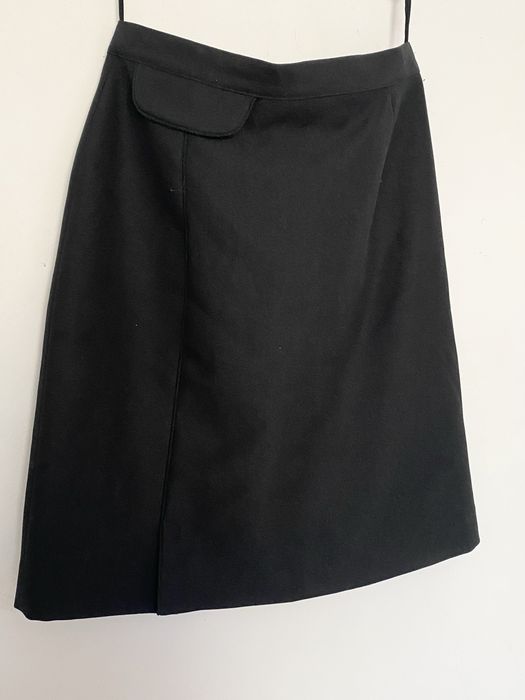Fusta dama neagra tip office