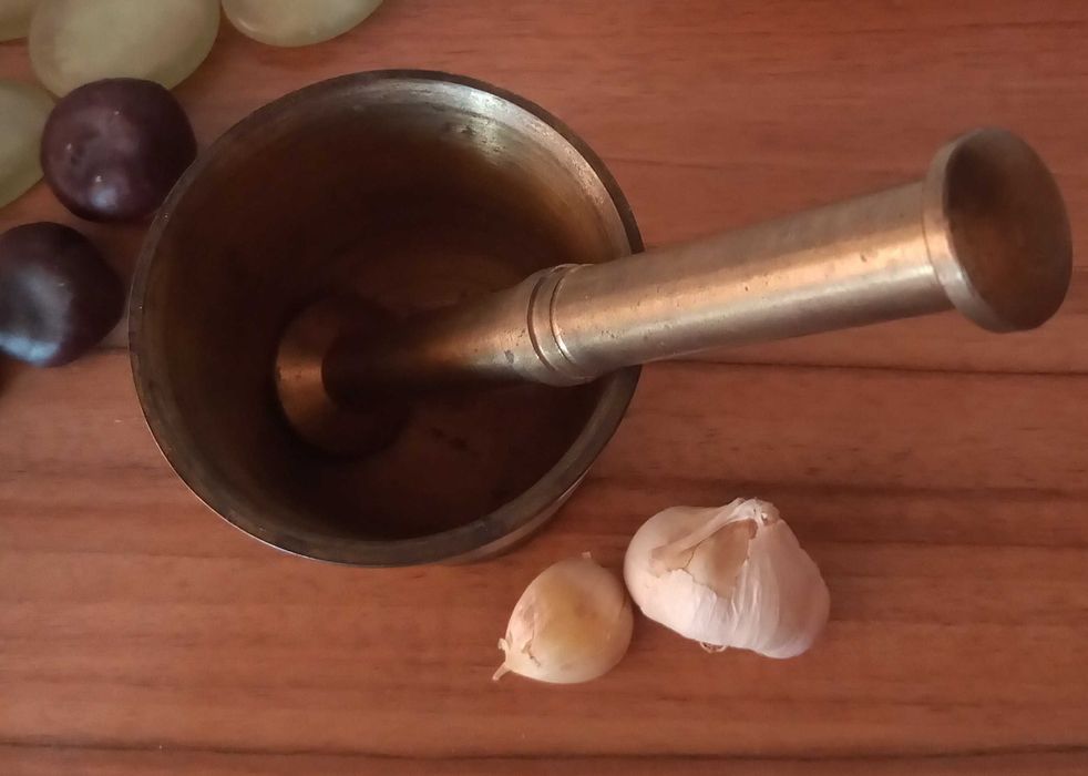 ръчна машина за мелене на кафе, хаванче за чесън