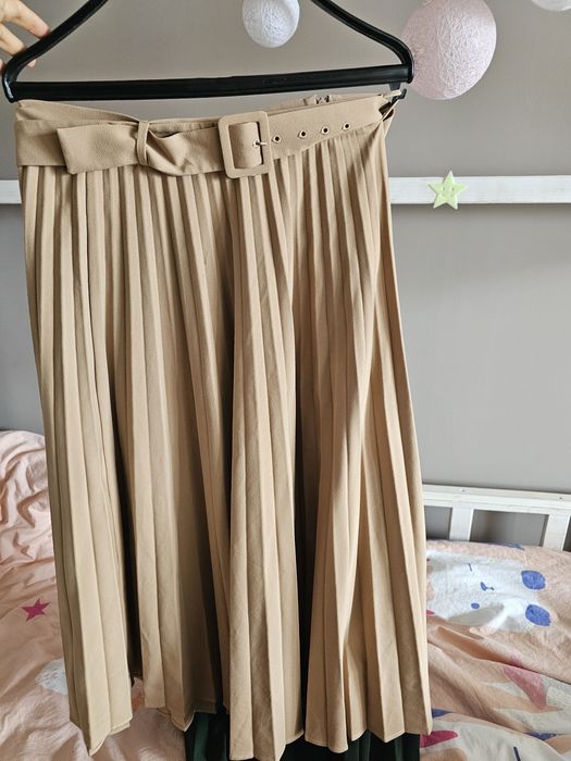 Пола Зара Солей зелена и бежава