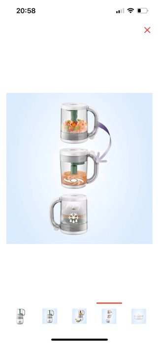 Блендер-Пароварка 4 в 1  PHILIPS AVENT