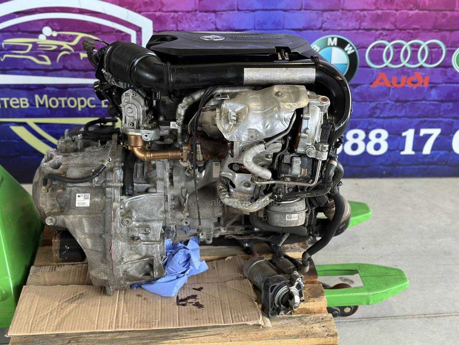 BMW  оборудван B47C20A 150 kc 32,000 KM