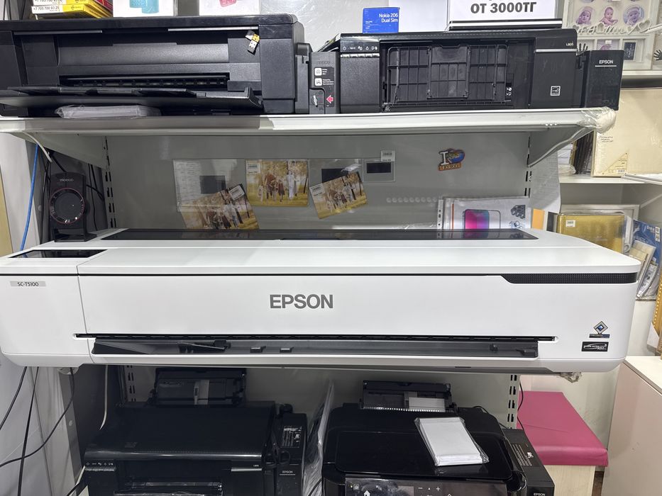 Продам широкоформатный плоттер Epson SC T5100 почти новый