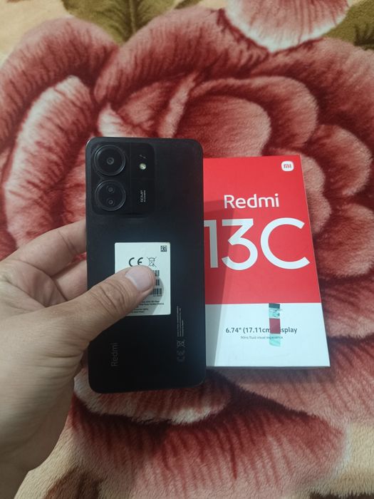Xiaomi Redmi 13C 8+8/256GB Black Igravoy Karobka Holati Yaxshi Otlicni