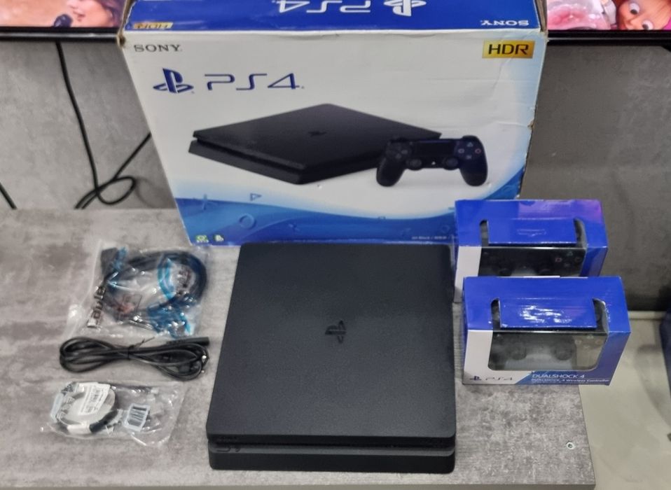PlayStation 4 Slim 1TB 6.72 (уйинлари бн) + ДОСТАВКА БЕПУЛ