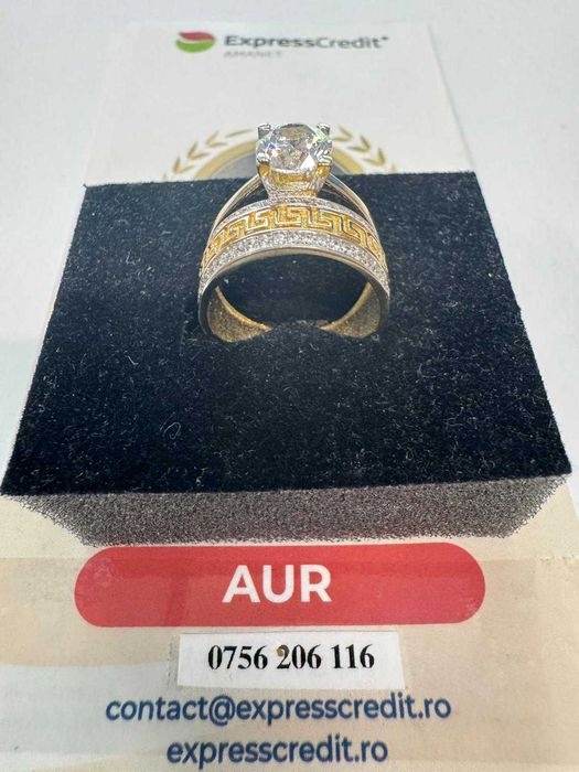 Inel din aur 14k (68844.1/ 10 Pacurari 1) Garantie 2 ani!
