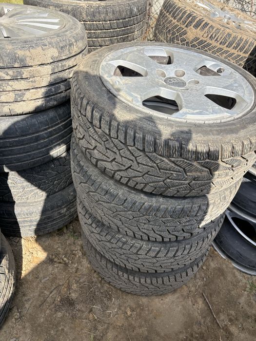 Джанти 17ки 5х112 с нови зимни гуми