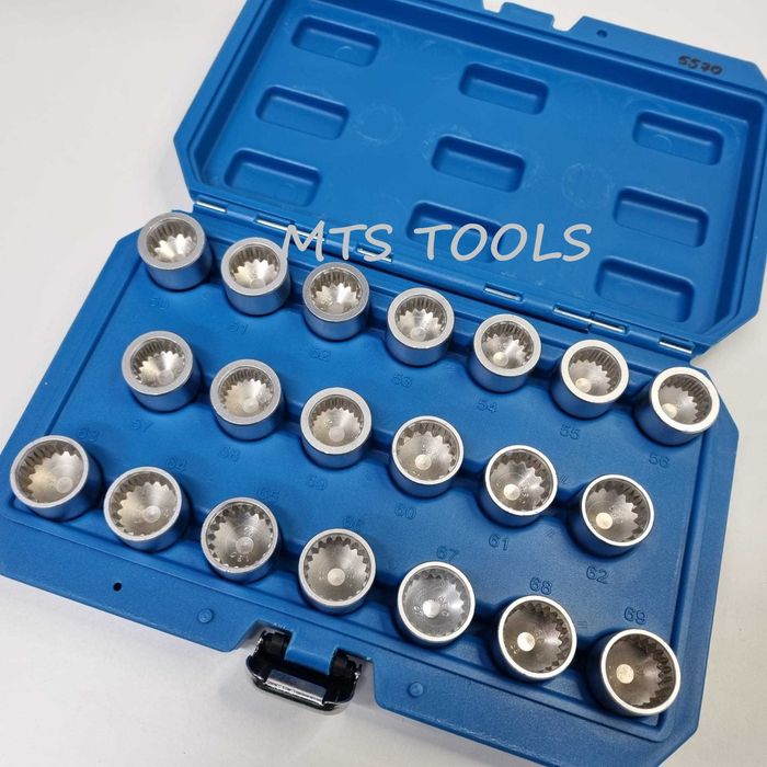Set chei speciale antifurt PORSCHE 21 piese 5570