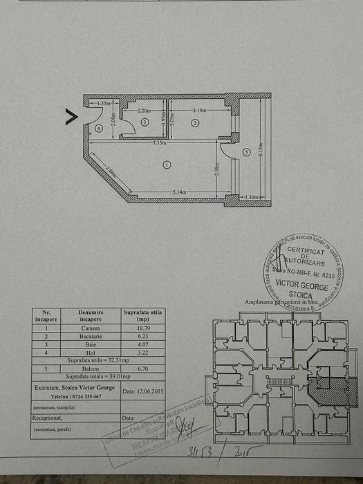 Prelungirea Ghencea Stradal Garsoniera direct proprietar