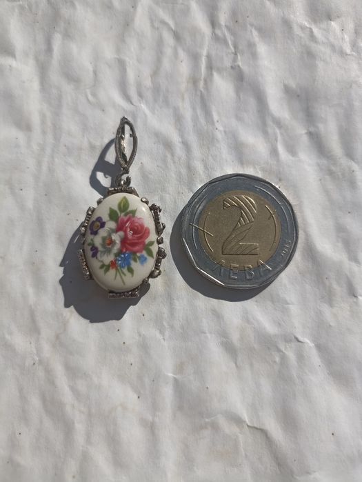 Медальон сребърен