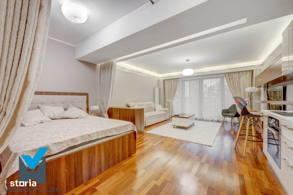 Studio spatios cu balcon generos in Complexul InCity