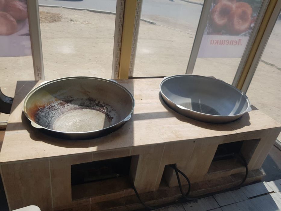 Киоск, тандырная с казанами