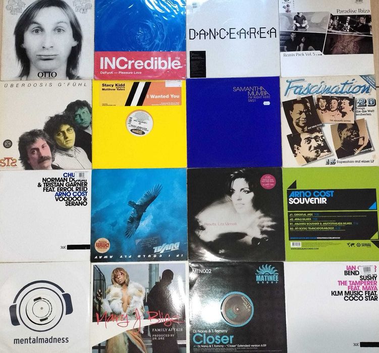 Discuri vinil house remix dance ușoara