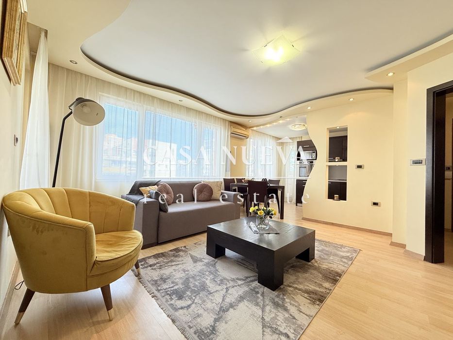 Дава се под наем Двустаен апартамент в София, Света Троица - 75 кв.м за 665 € - Снимка #1