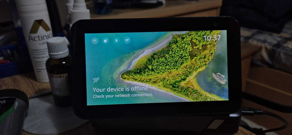 Boxa  Amazon Echo Model H23K37 cu cablu de alimentare din America