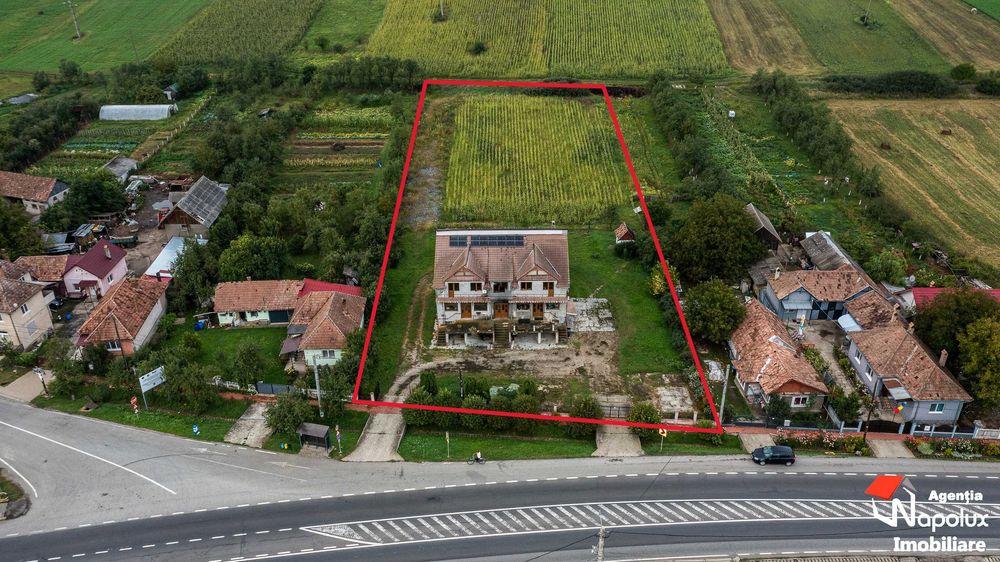 Casă + teren mare în Iclod, DN1C – ideal investiție