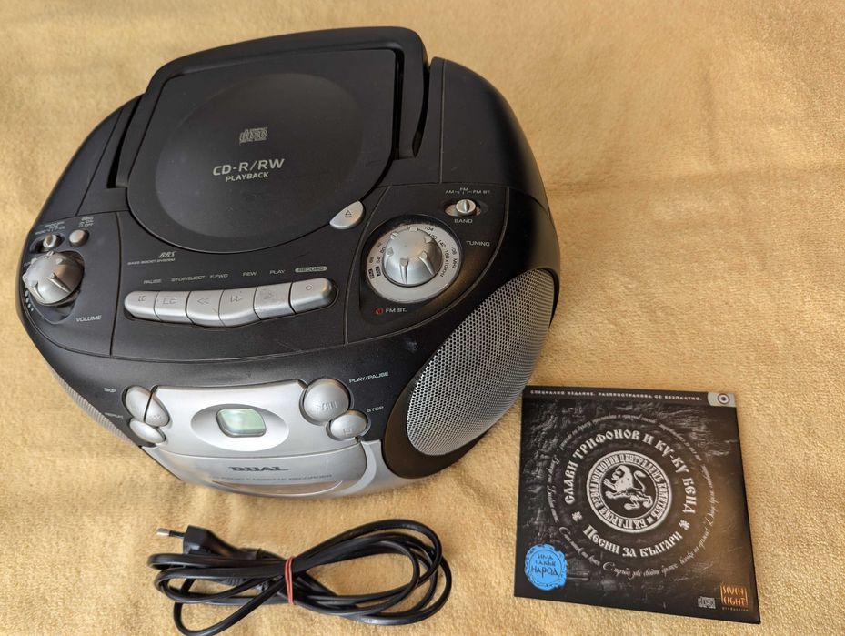 Радиокасетофон cъc CD и радио