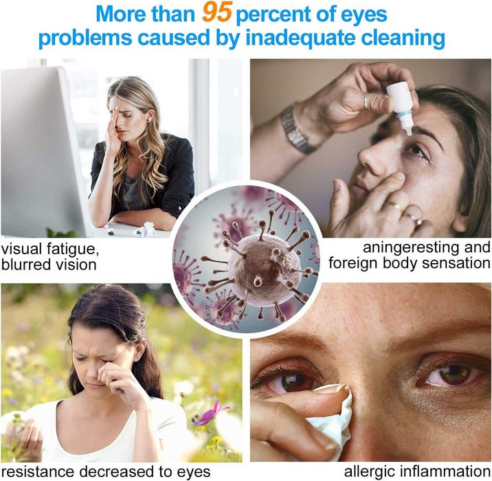 НОВА! Ултразвукова почистваща ваничка за контактни лещи – USB, компакт