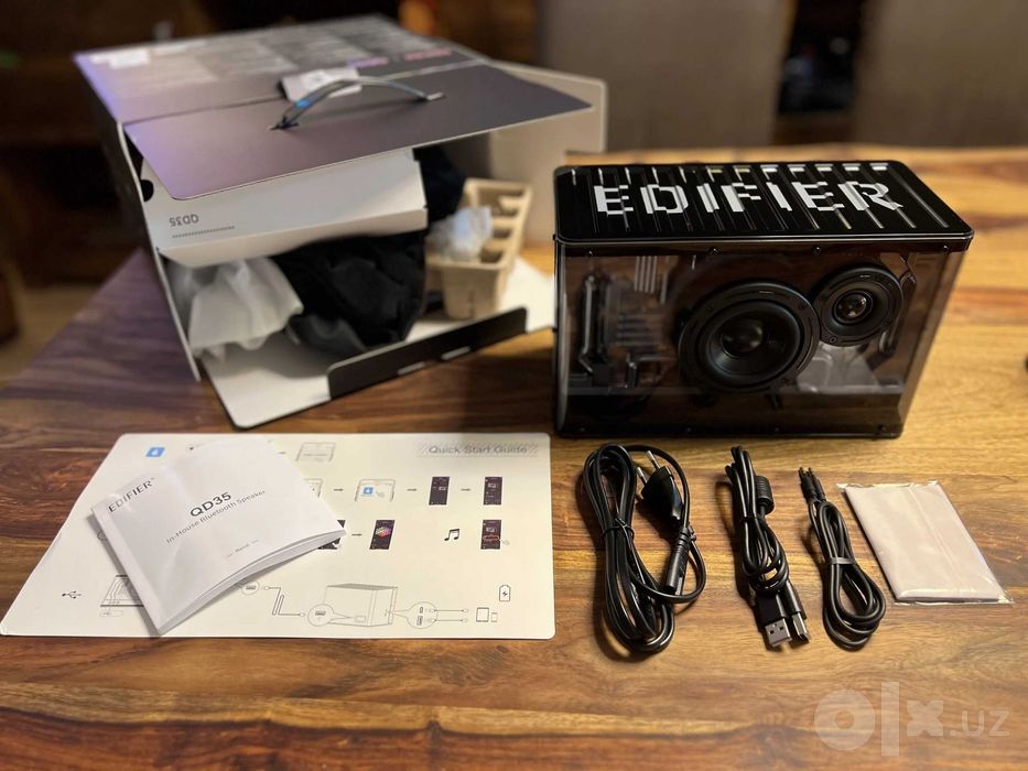 EDIFIER QD35 / Настольная Bluetooth-колонка с зарядным устройством/