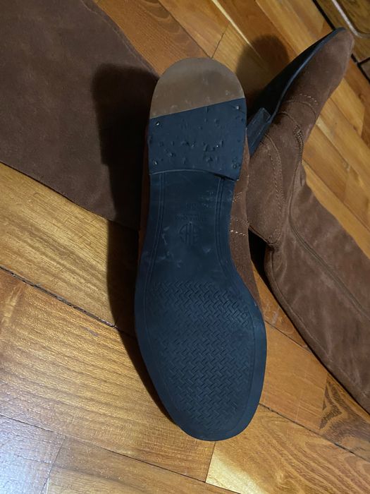 Cizme piele întoarsă Tommy Hilfiger