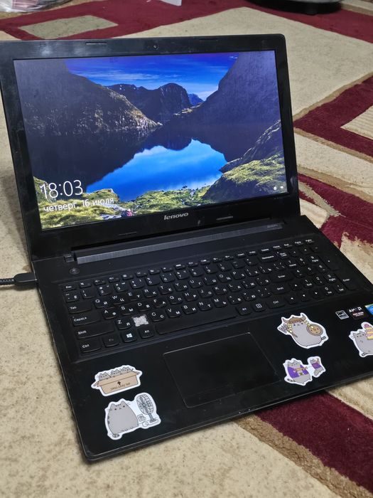 Lenovo i3 ноутбугі сатылады (Жаңа SSD 480 GB)