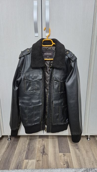 Geaca piele guess noua M spre L