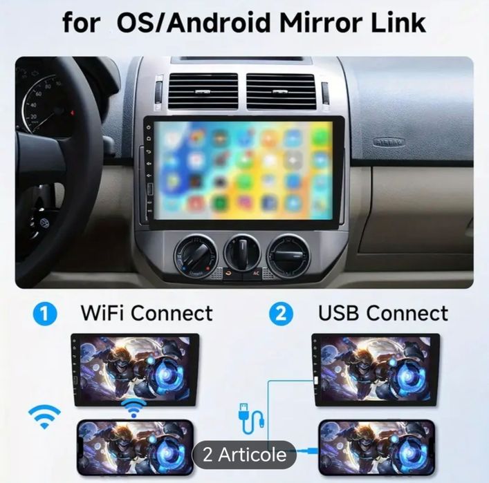 Navigatie auto VW Audi Skoda Seat BMW Mercedes Dacia Renault Opel