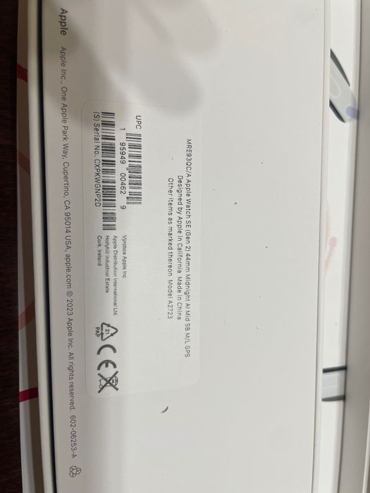 Apple Watch SE (Gen 2)