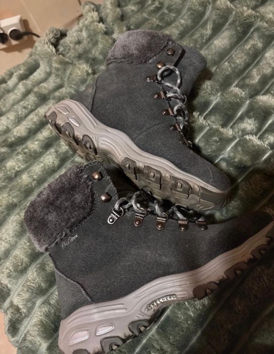 Ghetute Skechers D’Lites de dama gri nr 37